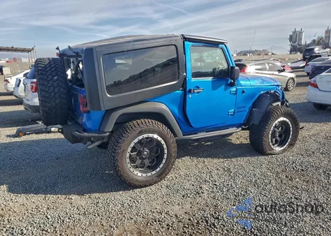 2015 Jeep Wrangler Sport из США, поврежденный, VIN 1C4AJWAG4FL728055